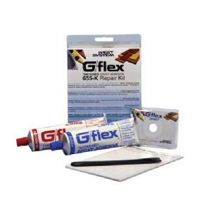 West System G/FLEX 655-K ADHESIVE EPOXY REPAIR KIT (click for enlarged image)